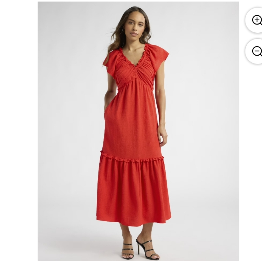 Sofia Vergara Red Maxi Dress